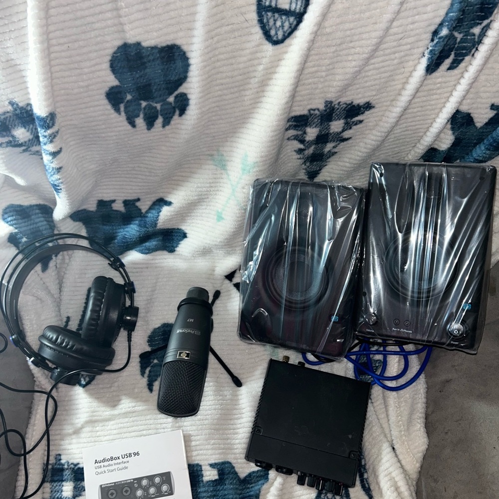 PreSonus recording equipment brand new never been used everything included